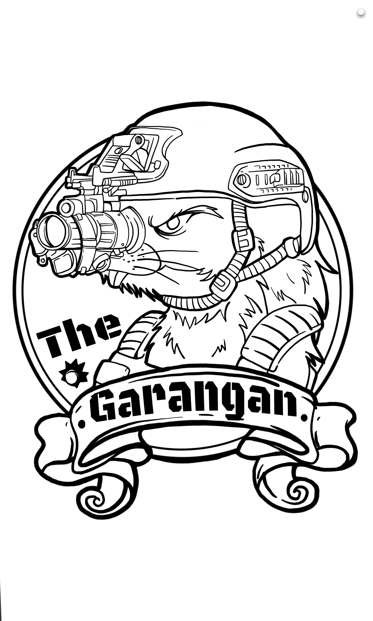 Cara Mendesain Logo Garangan Digiblon