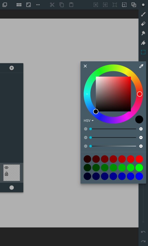 menu warna