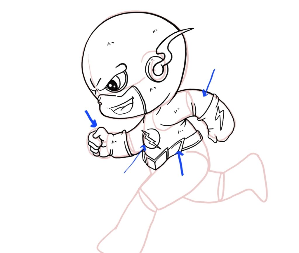 5 Easy Steps To Draw Chibi Flash Characters Digiblon